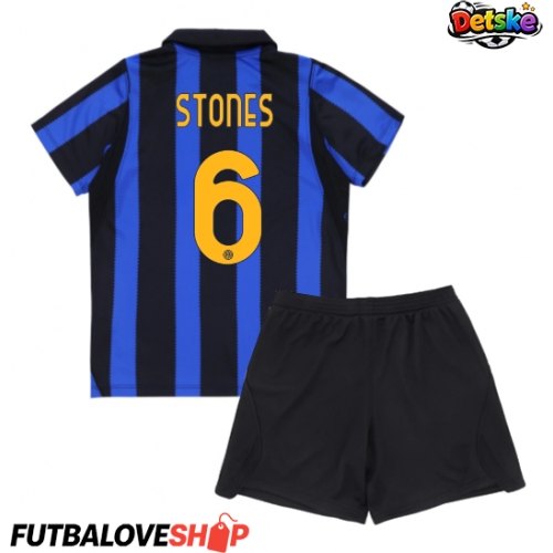 Dres Inter Milan John Stones #6 Domáci pre deti 2026-27 Krátky Rukáv (+ trenírky)